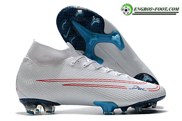 Nike Chaussures de Foot Mercurial Superfly 7 Elite Blanc