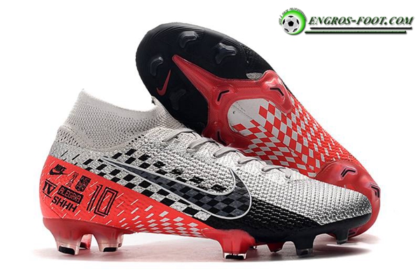 Nike Chaussures de Foot Superfly 7 Elite NJR FG Argent