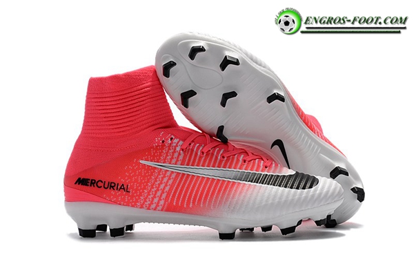 Nike Chaussures de Foot Mercurial Superfly V FG Rose