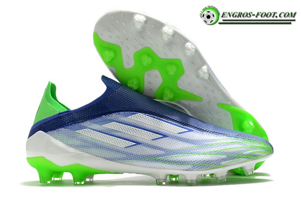 Adidas Chaussures de Foot X Speedflow+ AG Bleu