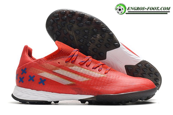 Adidas Chaussures de Foot X Speedflow.1 TF Rouge