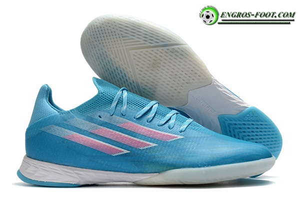 Adidas Chaussures de Foot X Speedflow.1 IC Bleu Clair