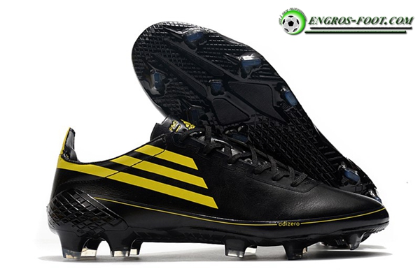 Adidas Chaussures de Foot F50 Ghosted Adizero HT FG Noir