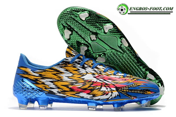 Adidas Chaussures de Foot F50 Ghosted Adizero HT FG Bleu