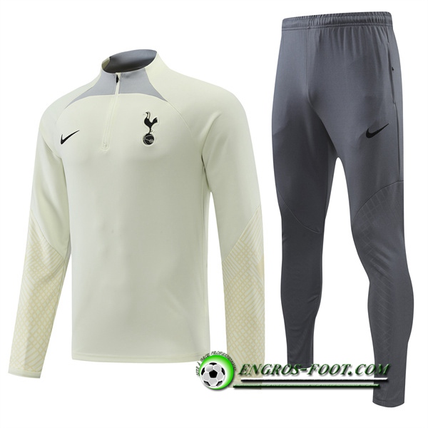 Ensemble Survetement de Foot Tottenham Hotspurs Jaune 2022/2023