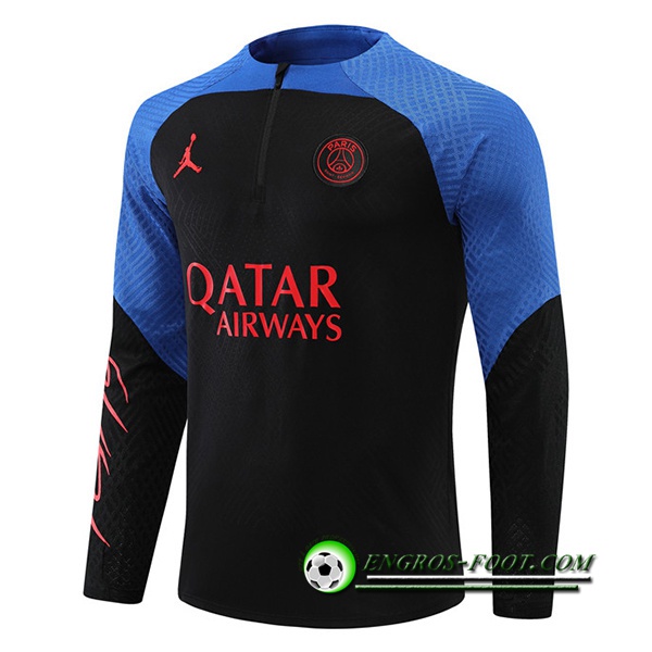 Sweatshirt Training Jordan PSG Noir/Bleu 2022/2023