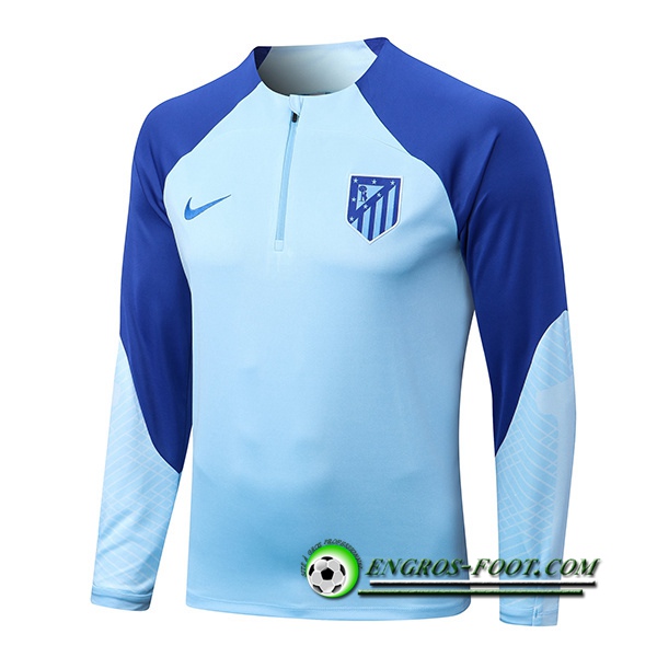 Sweatshirt Training Atletico Madrid Bleu 2022/2023