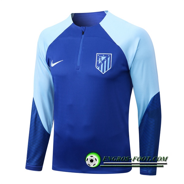 Sweatshirt Training Atletico Madrid Bleu Marin 2022/2023