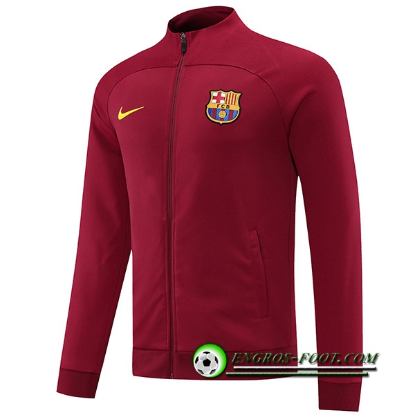 Veste Foot FC Barcelone Rouge Fonce 2022/2023