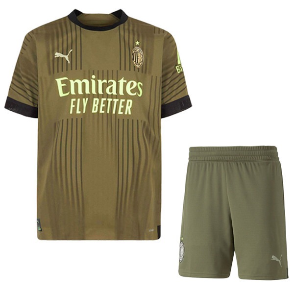 Ensemble Maillot Foot Milan AC Third + Short 2022/2023