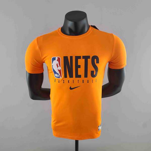 NBA T-Shirt Noir Orange #K000229