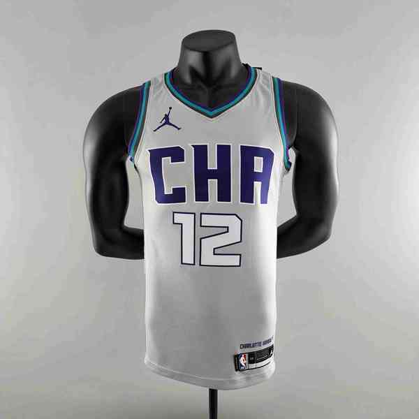 Maillot Charlotte Hornets (OUBRE JR. #12) 2019 Gris