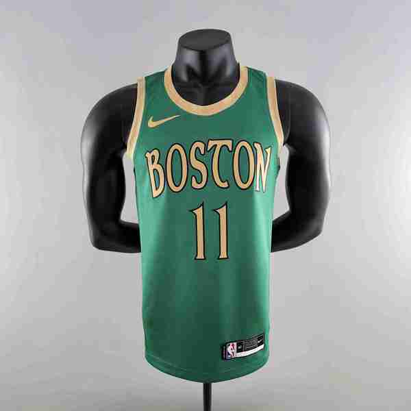 Maillot Boston Celtics (IRVING #11) 2020 Vert City Edition