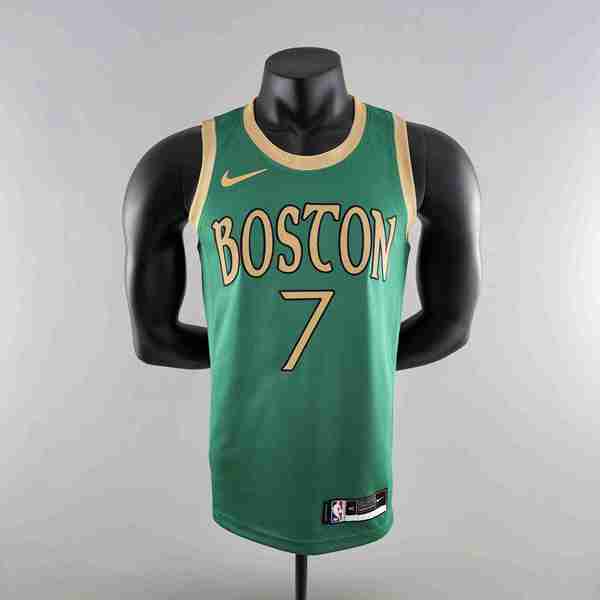 Maillot Boston Celtics (BROWN #7) 2020 Vert City Edition