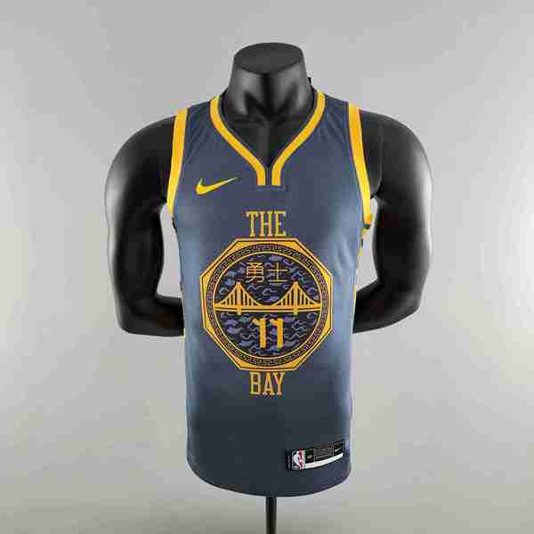 Maillot Golden State Warriors (HOMPSON #11) 2018 Gris