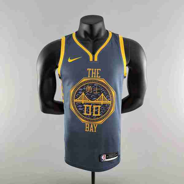 Maillot Golden State Warriors (KUMINGA #00) 2018 Gris