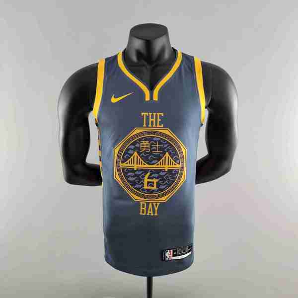 Maillot Golden State Warriors (YOUNG #6) 2018 Gris