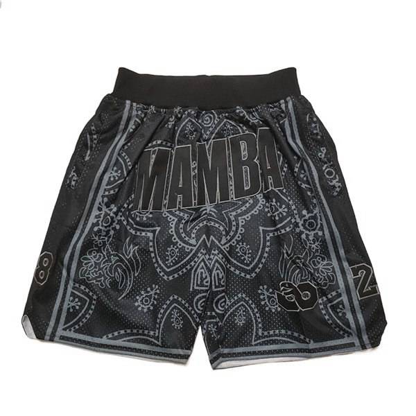 Shorts NBA Los Angeles Lakers Noir