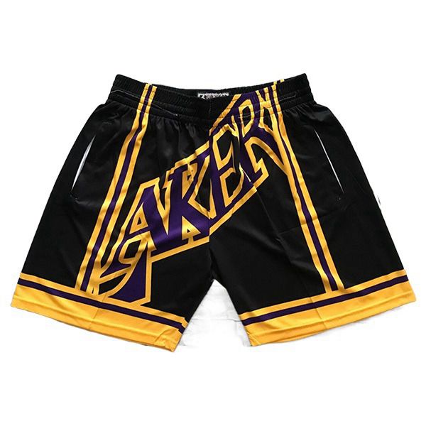 Shorts NBA Los Angeles Lakers Noir