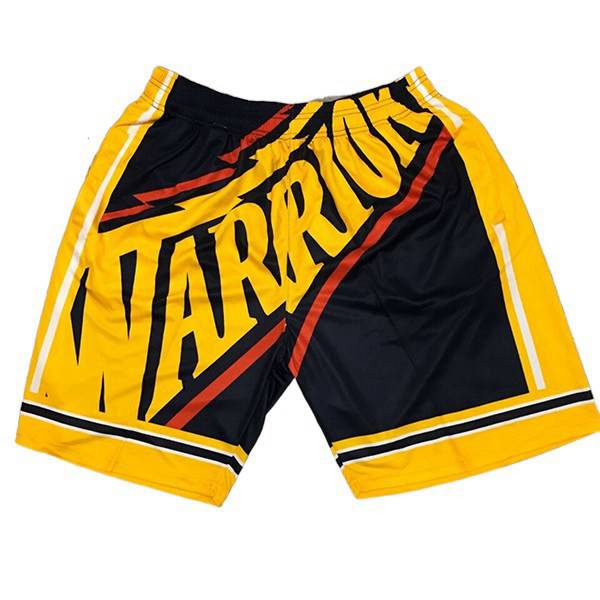 Shorts NBA Los Angeles Lakers Jaune/Noir