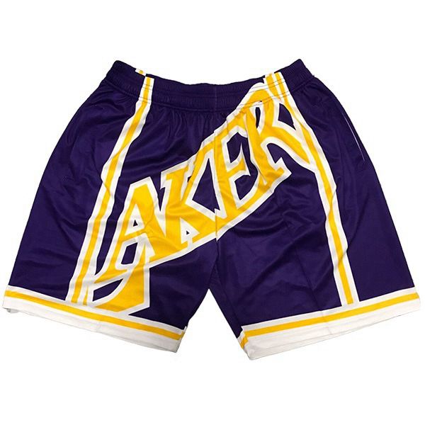 Shorts NBA Los Angeles Lakers Pourpre