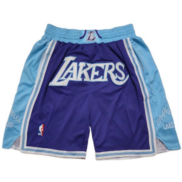 Shorts NBA Los Angeles Lakers Pourpre