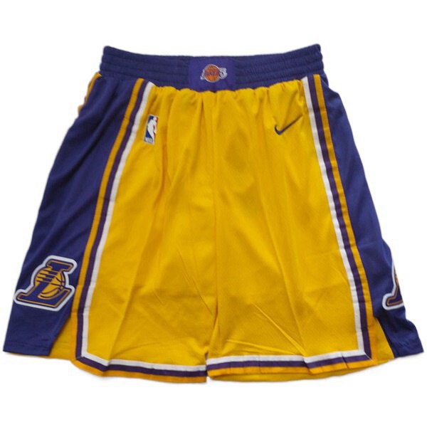 Shorts NBA Los Angeles Lakers Jaune