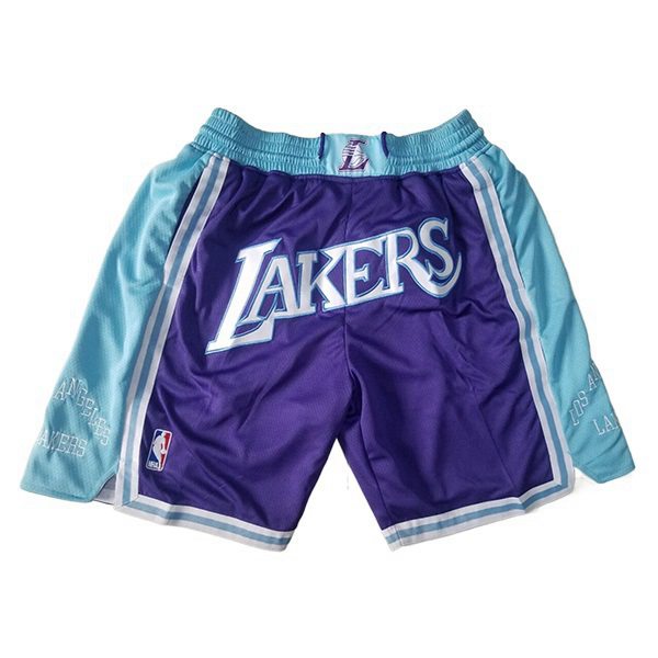 Shorts NBA Los Angeles Lakers Pourpre