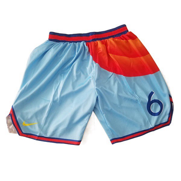 Shorts NBA Chicago Bulls Bleu Clair