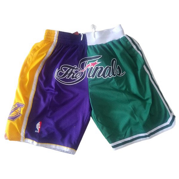 Shorts NBA Chicago Bulls Pourpre/Vert