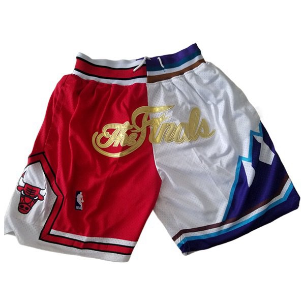 Shorts NBA Chicago Bulls Rouge/Blanc