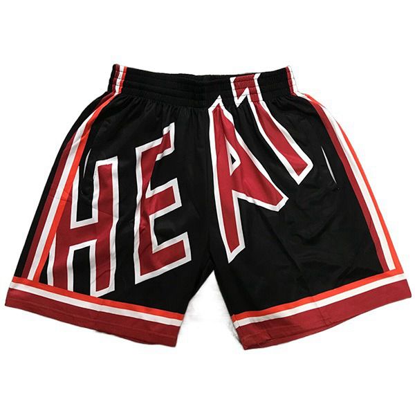 Shorts NBA Miami Heat Noir