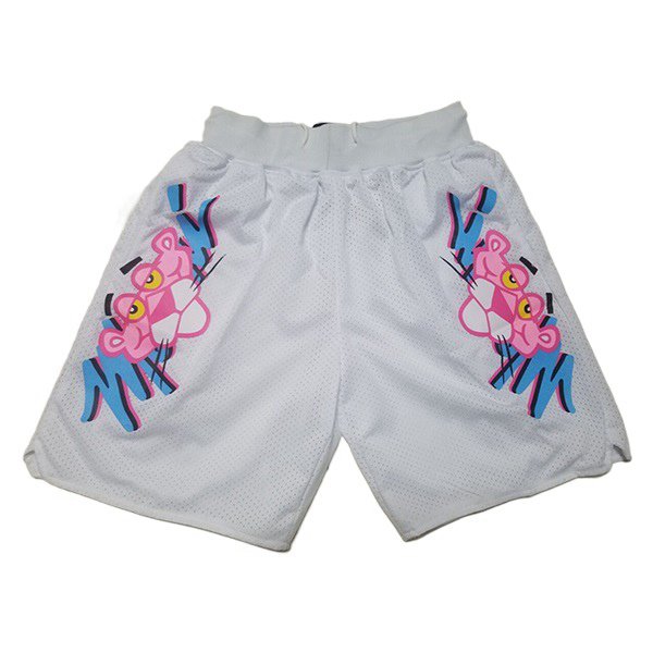 Shorts NBA Miami Heat Blanc