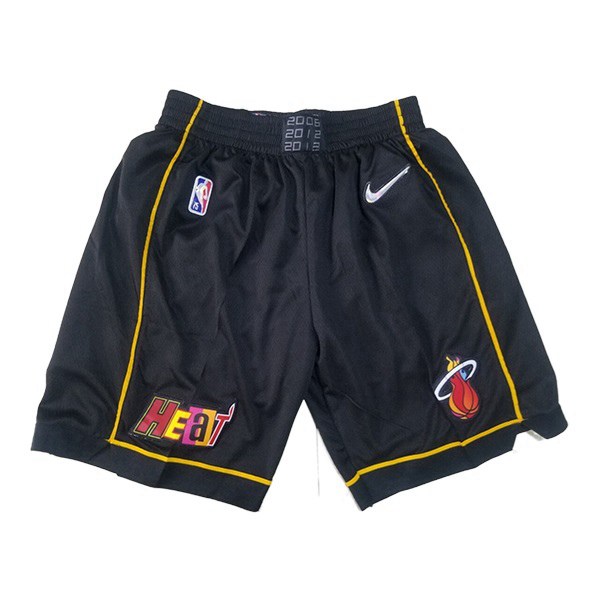 Shorts NBA Miami Heat Noir