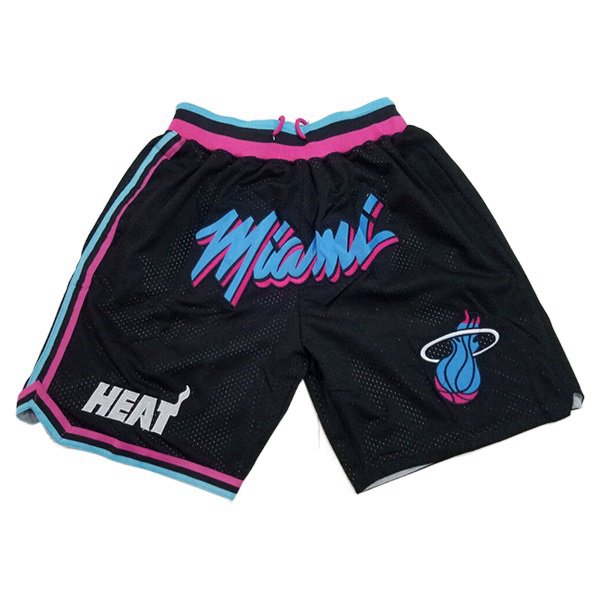 Shorts NBA Miami Heat Noir