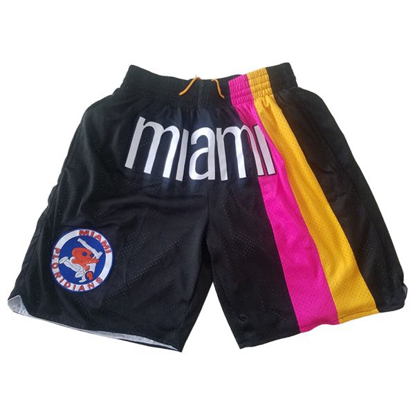 Shorts NBA Miami Heat Noir