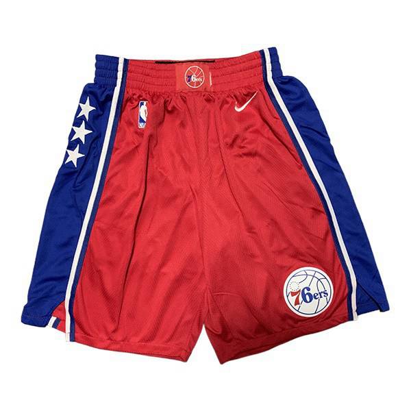 Shorts NBA Philadelphia 76ers Rouge