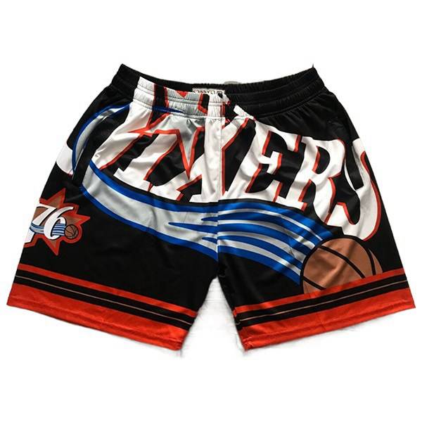 Shorts NBA Philadelphia 76ers Noir