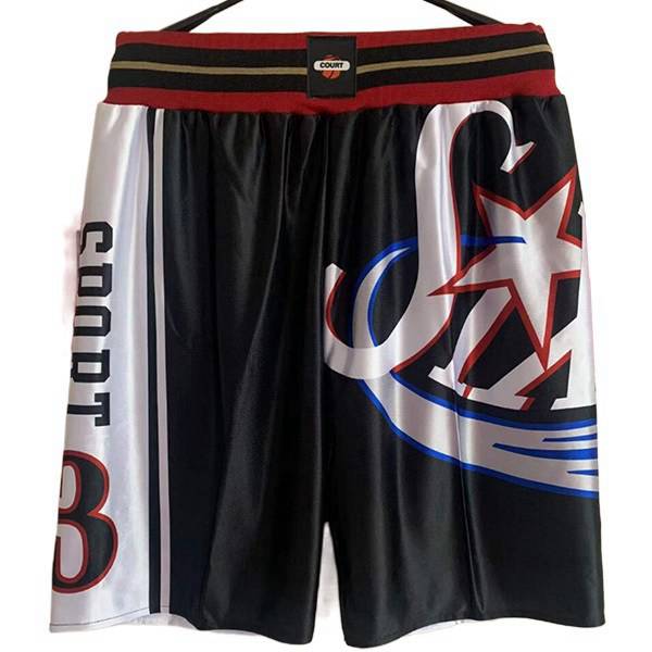 Shorts NBA Philadelphia 76ers Noir