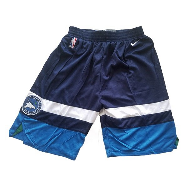 Shorts NBA Minnesota Timberwolves Bleu Foncé