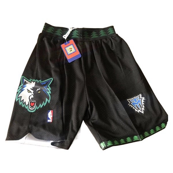 Shorts NBA Minnesota Timberwolves Noir