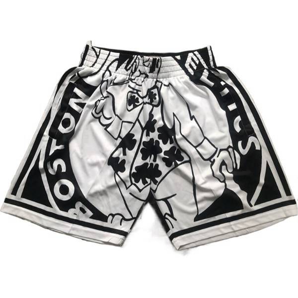 Shorts NBA Boston Celtics Blanc/Noir