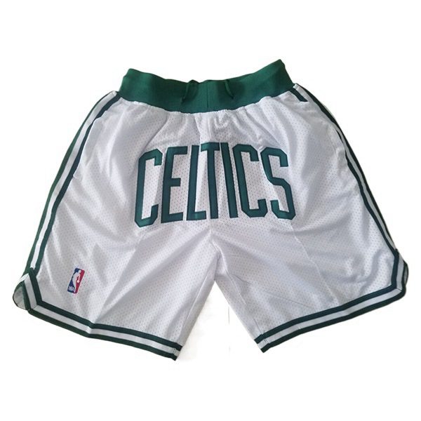 Shorts NBA Boston Celtics Blanc