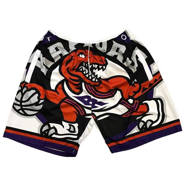 Shorts NBA Toronto Raptors Blanc