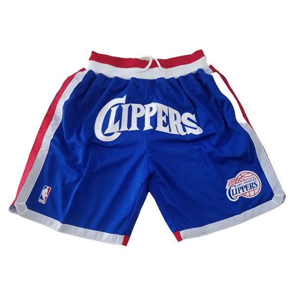 Shorts NBA Los Angeles Clippers Bleu