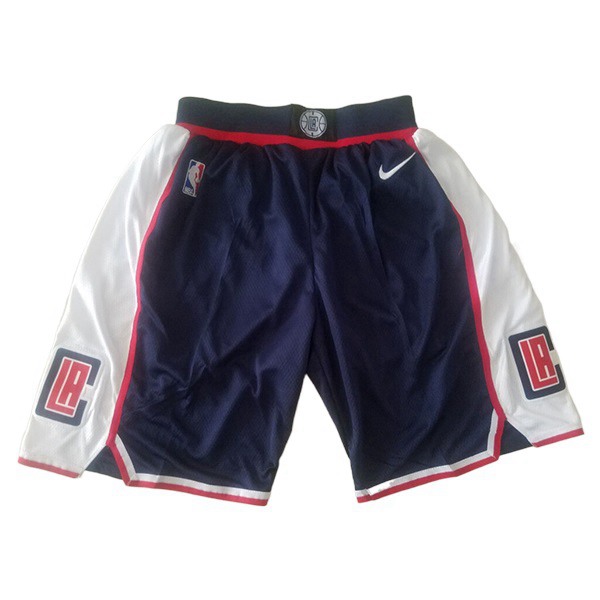 Shorts NBA Los Angeles Clippers Bleu Foncé