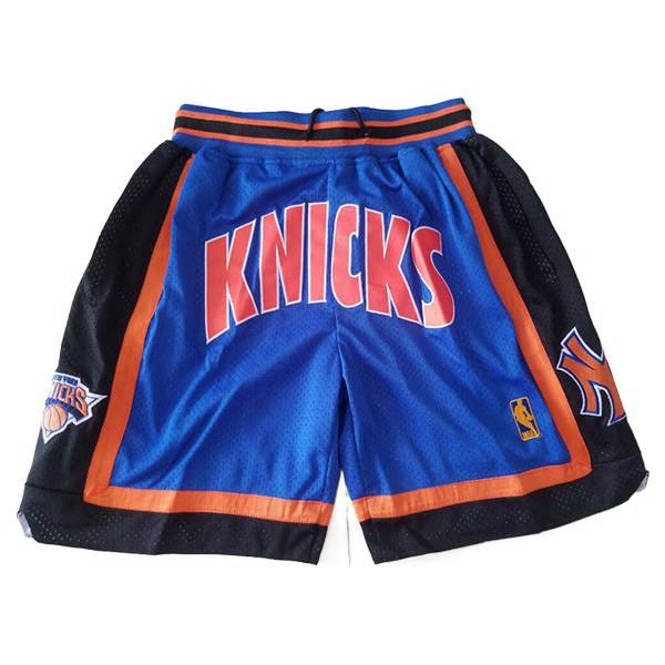 Shorts NBA New York Knicks Bleu