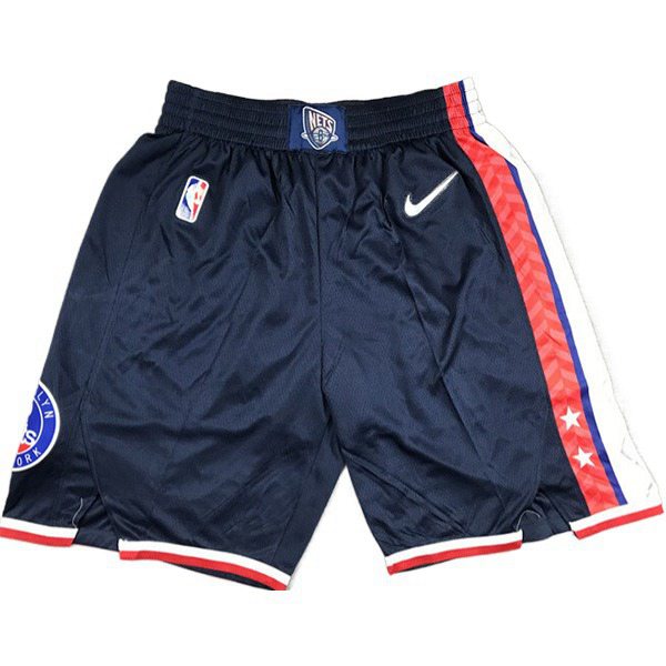 Shorts NBA Brooklyn Nets Bleu Foncé