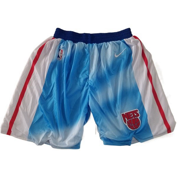 Shorts NBA Brooklyn Nets Bleu Clair