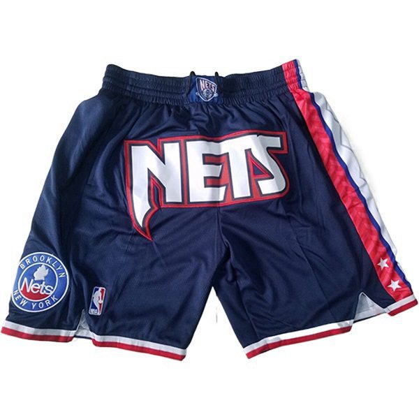 Shorts NBA Brooklyn Nets Bleu Foncé